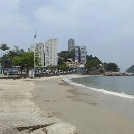 Flat Apart Service Proximo A Praia Sao Vicente  Exterior photo